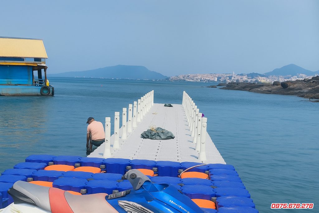 Phao Nổi HDPE Màu Xám