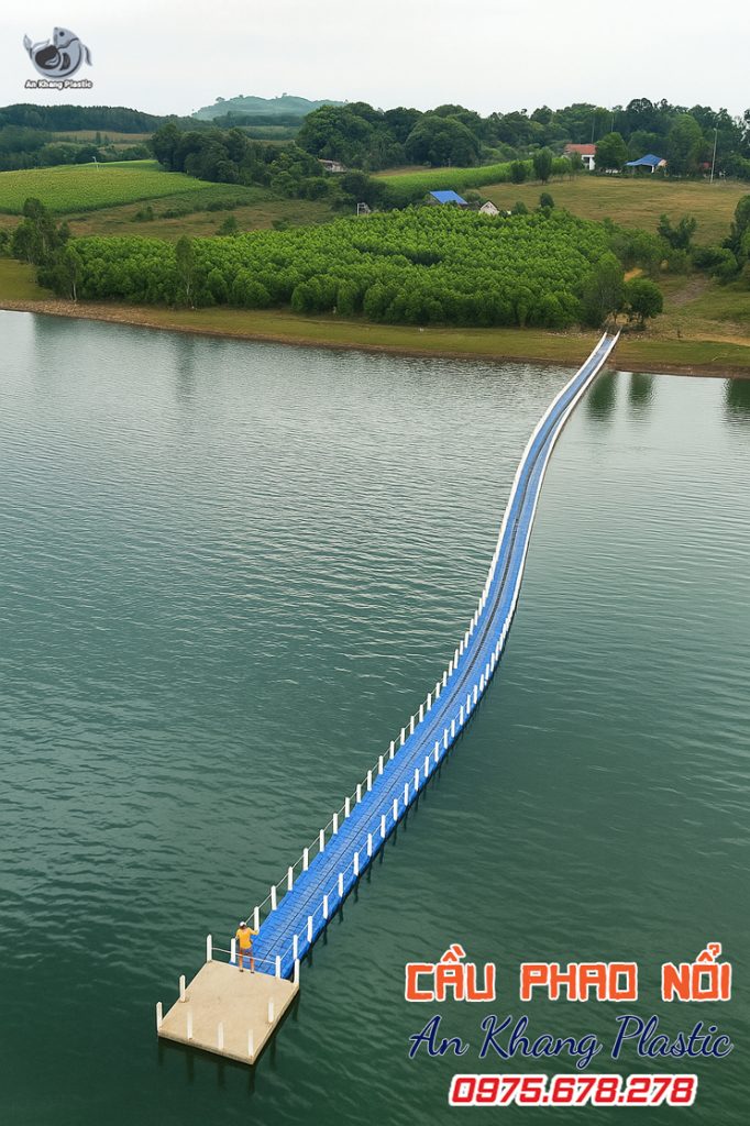 cầu phao nổi HDPE